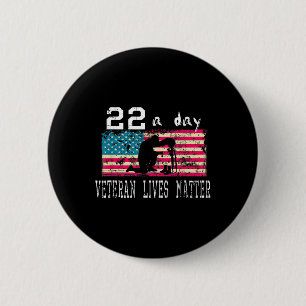 Veteran lebt Selbstmord Bewusstsein Ptsd Veteran 2 Button