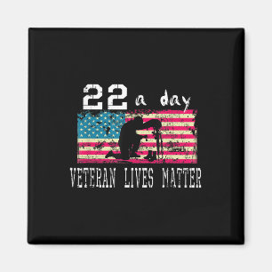 Veteran lebt Selbstmord Bewusstsein Ptsd Veteran 2 Magnet