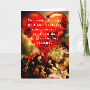 Veteran-Liebe Feiertagskarte