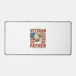 Veteran Like My Father Before Me Eagle T-Shirt_1 Schreibtischunterlage