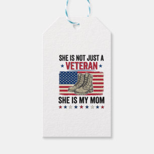 Veteran Mama Patriotisches Militärstiefel-Shirt-De Geschenkanhänger