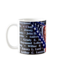 Veteran, Marine USA Tasse, weiß, schwarz, Patriot