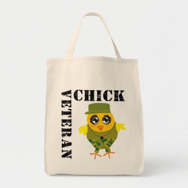 Veteran Military Chick Tragetasche (Vorne)