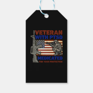 Veteran mit PTSD, die zum Schutz Ihres Geschenkanhänger