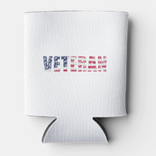 Veteran mit US-Flagge-USA-Veteran-Amerika Dosenkühler