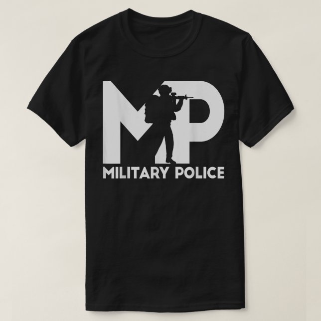 Veteran MP Military Police  T-Shirt (Design vorne)
