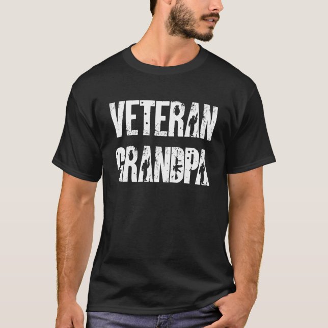 Veteran Opa T-Shirt (Vorderseite)