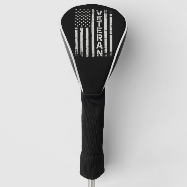 Veteran Patriotic U.S Army American Flag America Golf Headcover (Vorderseite)