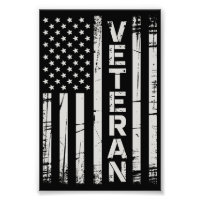 Veteran patriotische US-Armee Amerikanische Flagge