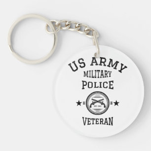 Veteran-Polizeibeamte Schlüsselanhänger