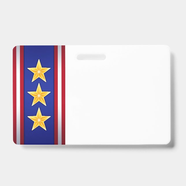 Veteran Star Ausweis (Vorderseite)