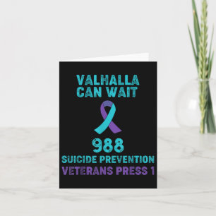 Veteran Suicide Awareness - 988 - Suicide Preventi Karte