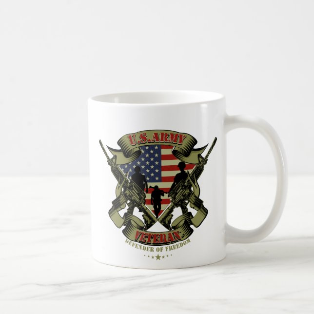 Veteran Tasse der US-Armee (Rechts)