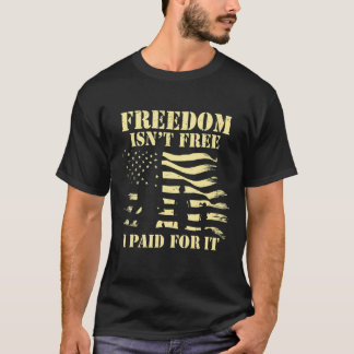 Veteran Usa Flag Ehre T-Shirt