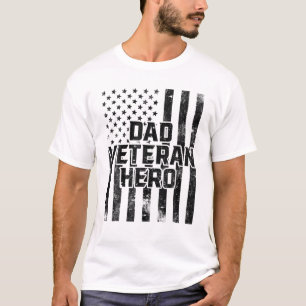 Veteran Vater, vielen Dank an Veteranen, Militärei T-Shirt