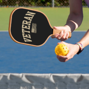 Veteran Veterans Day USA Vereinigte Staaten Amerik Pickleball Schläger