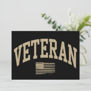Veteran Veterans-Tag USA Vereinigte Staaten Amerik Einladung