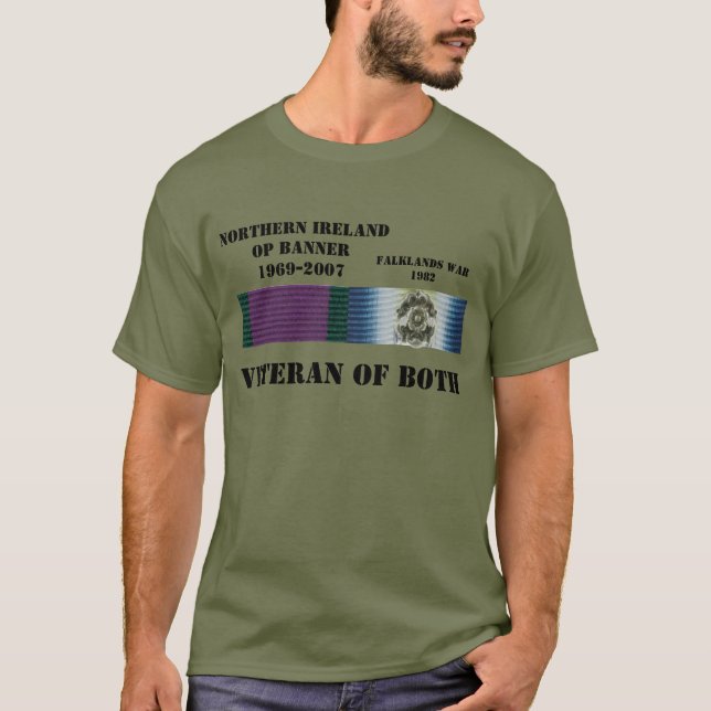 Veteran von beiden T - Shirt (Vorderseite)