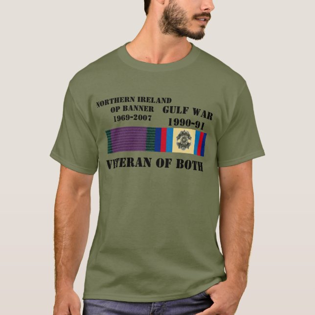 Veteran von beiden T - Shirt (Vorderseite)
