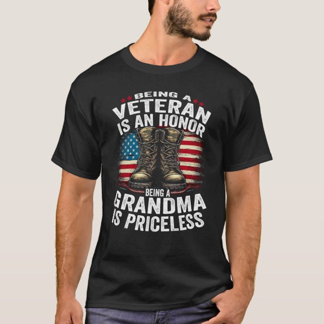 Veteran zu sein ist eine ehrenamtliche - amerikani T-Shirt (Vorderseite)