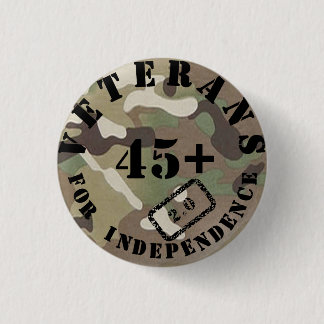 Veterane für Camouflage-Abzeichen der Button