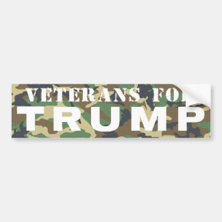 Veterane für Trumpf 2016 Autoaufkleber