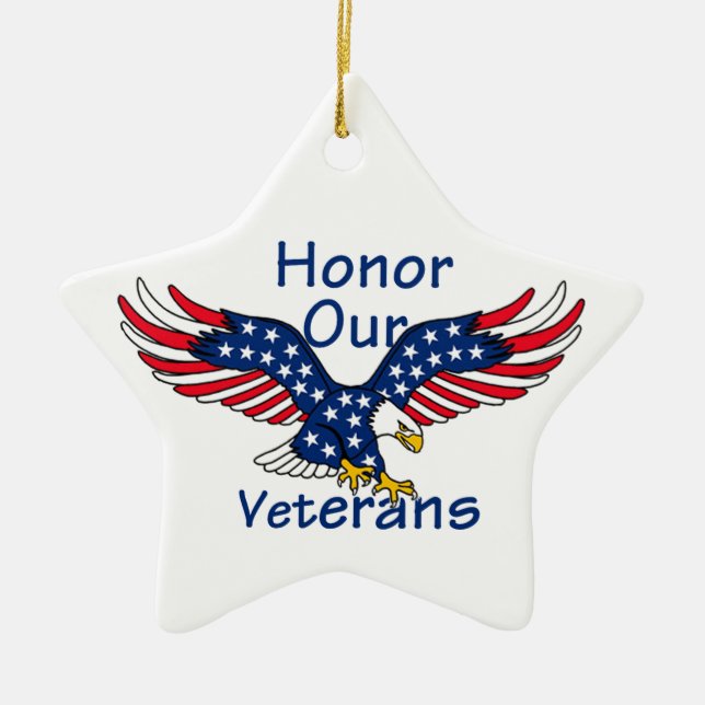 Veterane Keramikornament (Vorne)