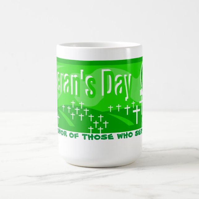 Veteranen Day & Crosses - Kaffeetasse (Mittel)