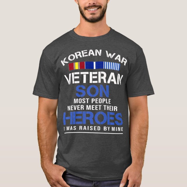 Veteranen des Koreakrieges Son Helden I wurde von T-Shirt (Vorderseite)