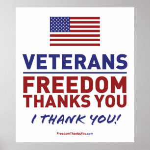 Veteranen, Freiheit danke dir. Poster