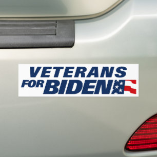 Veteranen für Biden 2024 Autoaufkleber