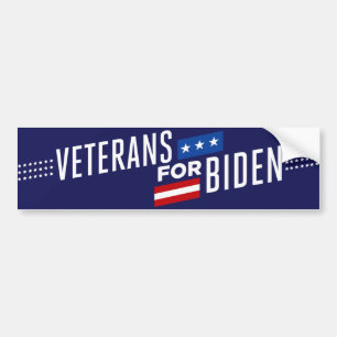 Veteranen für Biden 2024 Autoaufkleber