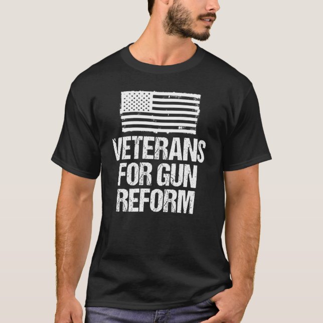 Veteranen für die Reform des Waffenrechts T-Shirt (Vorderseite)