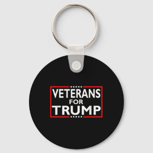 Veteranen für die Wahl von Trump zum Präsidenten 2 Schlüsselanhänger