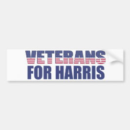 Veteranen für Harris-Wahlen 2024 Autoaufkleber