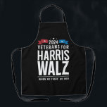 Veteranen für Harris Walz 2024 Präsident Schürze<br><div class="desc">Veteranen für Harris Walz 2024 Präsidentschaftskampagne</div>