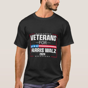 Veteranen für Harris Wheimer 2024 Präsidentschafts T-Shirt