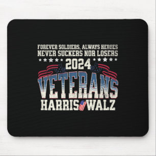 Veteranen für Harris Wheimer 2024 Proud Vets Again Mousepad