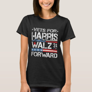 Veteranen für Kamala Harris Tim Wheimer für Ha T-Shirt
