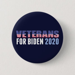 Veteranen für politische Biden Button