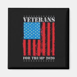 Veteranen für Trump Militärrepublikanische Unterst Magnet