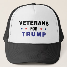 Veteranen für Trump Truckerkappe