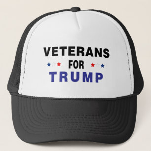 Veteranen für Trump Truckerkappe