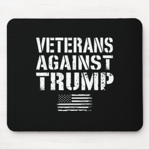Veteranen gegen Trump Anti-Rassismus USA Militär V Mousepad