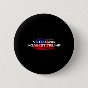 Veteranen gegen Trump - Anti-Trump Button