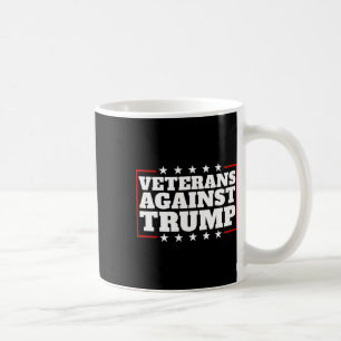 Veteranen gegen Trump Anti-trump Veteranen gegen Kaffeetasse