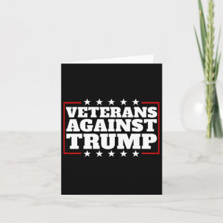 Veteranen gegen Trump-Anti-Trump-Veteranen gegen Karte
