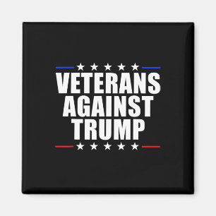 Veteranen gegen Trump-Anti-Trump-Veteranen gegen Magnet