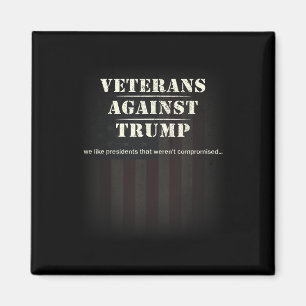 Veteranen gegen Trump - Protest Magnet