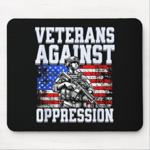 Veteranen gegen Unterdrückung patriotische Armee S Mousepad